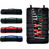 Roll-up Tool Bag with 38 Pockets, Tool Storage Bag, Screwdriver Bag, Ideal for Outdoor Use, Blue In Australia - Darrahopens