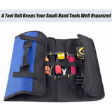 Roll-up Tool Bag with 38 Pockets, Tool Storage Bag, Screwdriver Bag, Ideal for Outdoor Use, Blue In Australia - Darrahopens