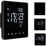 Smart Thermostat Temperature Controller for Electric Heating LCD Display Touch Screen Weekly Programmable Floor Heating Thermostats for Home Office In Australia - Darrahopens