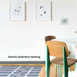 16A Programmable Electric Underfloor Heating Thermostat with Sensor Digital Room Thermostat Underfloor Heating Controller LCD Touch Screen In Australia - Darrahopens