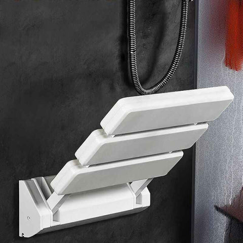 Folding Shower Seat in Aluminum and ABS, 330 x 320 x 70 mm In Australia - Darrahopens