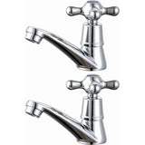 1 Pair Bathroom Sink Faucet Hot and Cold Basin Faucet In Australia - Darrahopens