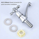 1 Pair Bathroom Sink Faucet Hot and Cold Basin Faucet In Australia - Darrahopens