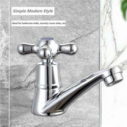 1 Pair Bathroom Sink Faucet Hot and Cold Basin Faucet In Australia - Darrahopens