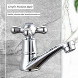 1 Pair Bathroom Sink Faucet Hot and Cold Basin Faucet In Australia - Darrahopens