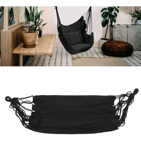 Hanging Hammock Chair up to 330 Lbs Thick, Hammock Chair, Hanging Rope Swing for Outdoor Camping, 39.4 x 51.2 Inch In Australia - Darrahopens