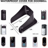Doorbell Cover, Waterproof Metal Cover Wireless Doorbell for Video Camera, Chime Button, Wireless Doorbell Ring