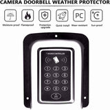 Doorbell Cover, Waterproof Metal Cover Wireless Doorbell for Video Camera, Chime Button, Wireless Doorbell Ring