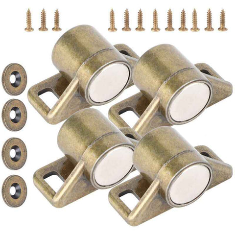 4 Pcs Zinc Alloy Magnetic Door Catch Vintage Zinc Alloy Cabinet Hardware Green Bronze In Australia - Darrahopens