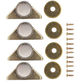 4 Pcs Zinc Alloy Magnetic Door Catch Vintage Zinc Alloy Cabinet Hardware Green Bronze In Australia - Darrahopens