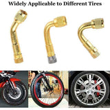 6 Pcs Tire Valve Extension, 45 Degree, 90 Degree, 135 Degree Tire Valve Extension Adapter Connector Elbow Extender, Angled Inflator Nozzle for Car In Australia - Darrahopens