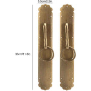 Chinese Style Door Ring Brass Handle Antique Door Handle Furniture Hardware In Australia - Darrahopens