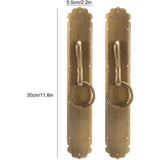 Chinese Style Door Ring Brass Handle Antique Door Handle Furniture Hardware In Australia - Darrahopens