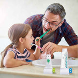3 Pcs Toothpaste Tube Squeezer Plastic Rotating Toothpaste Dispenser Seat Holder for Paints Cosmetics Cream In Australia - Darrahopens