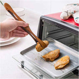 Bamboo Toaster Tongs Bamboo Tea Tongs Wooden Grill Clips Wood Tongs Bread Gadgets Handmade Wood Kitchen Tongs for Kitchen Camping Grill, 26.5 cm In Australia - Darrahopens