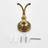 Bathroom Hardware Pendant European Base Wall Hook Brass Retro In Australia - Darrahopens