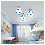 Football Ceiling Light, Children Room Chandelier, Indoor Lighting, Creative Personality Chandelier, Warm Lighting for Living Room, Dining Room, 20 cm In Australia - Darrahopens