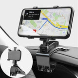 360 Degree Rotating Car Phone Holder, Dashboard Mount for GPS and Smartphones, Black, 4-7 Inch In Australia - Darrahopens