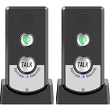 2 Pcs Wireless Home Intercoms, Two-Way Calling, Ultra Long Range Wireless Portable Voice Intercom for Seniors, Room-to-Room Communication, Ringtone In Australia - Darrahopens