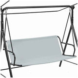 1 Pcs Grey, Swing Chair Seat Cover, Garden Swing Canvas, Waterproof Swing Seat Cover, Windproof Cover, Replacement for Outdoor Chair, 138 x 50 x 50 cm In Australia - Darrahopens