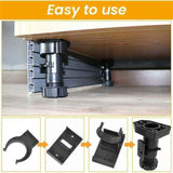 20 Pcs Furniture Leg Fixing Clips to Kitchen Plinth Clips Screw-on Plinth Clips Kickboard Clips Kitchen Plinth Fixing Clips with 40, 28 mm, 32 mm In Australia - Darrahopens