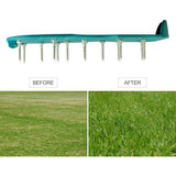 Manual Scarifier, 2X Leveling Nail Shoes with Soles and Spikes, Adjustable Lawn Shoes for Lawn Aerator, Flooring Work and Lawn Aerator, 25 mm