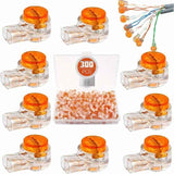 300 Pcs Waterproof Connectors, Resin-Filled Cable Connection Clips for Robotic Garden and Outdoor Lawnmowers In Australia - Darrahopens