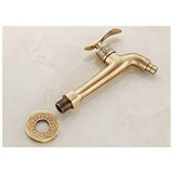 Antique Brass Tap with Lever Handle, Antique Brass Finish, G1 2 In Australia - Darrahopens
