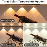 LED Lamp, Closet Light with Motion Sensor, USB Rechargeable LED Lamp, Wireless Kitchen LED Light with 3 Lighting Modes and Magnetic Mounting, 40 cm In Australia - Darrahopens