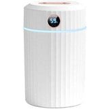 Air Humidifier, Silent Ultrasonic Humidifier with Thermo-Hygrometer, Dual Nozzle, 36 Hours of Operation Time, Automatic Shut-Off, 7 LEDs, 2 L In Australia - Darrahopens