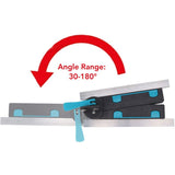 30-180 Degree Angle Measuring Cutting Tool, Precision Aluminum Alloy for Woodworking