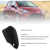 Black Side Mirror Cover, Shockproof and Scratch-Resistant for Vehicle, Left Side, 87945 0D909