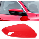 Mirror Cover with Reinforced Anti-Collision Protection and Weather Resistance Compatible with Honda Civic 2016-2021 Red Right 76201 TBA A11 In Australia - Darrahopens