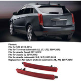 Left Right Rear Bumper Reflector Compatible with Acadia Denali Sl Warning Lens Reflector 25881881