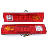 2 x 12V 19 LED Rear Lights, Brake Lights, Stop Lamp, Indicator for Car, Truck, Red In Australia - Darrahopens
