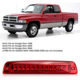 LED Brake Lights, Third Brake Light, High-Mounted, 55077263AB Compatible with Dodge Ram 1500 2500 3500 In Australia - Darrahopens