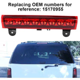 LED Third Brake Light 15170955 Compatible with Chevrolet Tahoe 2000-2006, Red In Australia - Darrahopens