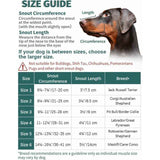 Dog Muzzle, Silicone Muzzle for Small, Medium and Large Dogs, Soft Cage Muzzle to Prevent Chewing and Allow Panting While Drinking