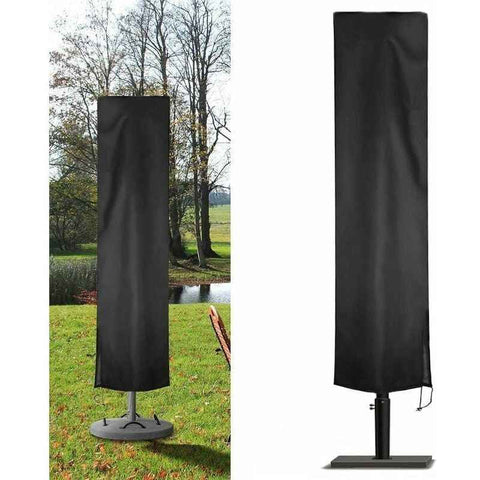 Waterproof 210D Oxford Cantilever Parasol Cover, Garden Parasol Cover, Protective Cover for Cantilever Parasol, 240 x 57 x 57 cm