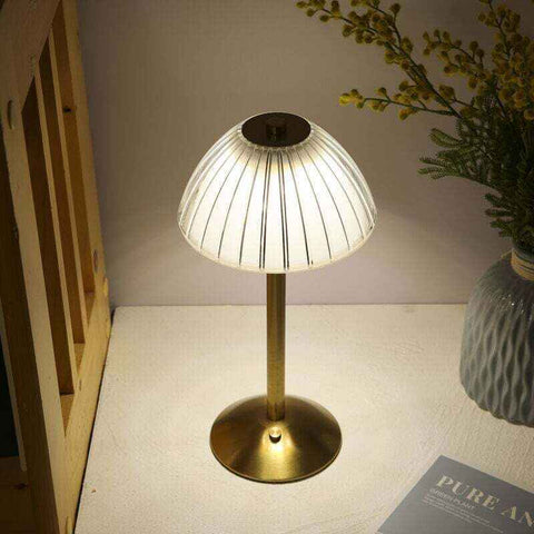 USB Rechargeable Table Lamp, LED Bedside Lamp, Reading Lamp, with Touch Control for Adjustable Brightness, 3 Light Colors In Australia - Darrahopens