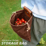 Portable Garden Fruit Picking Bag, Foldable Waterproof Garden Harvest Bag, Fruit Vegetable Picking Storage Container, Multi-Purpose Jungle Fruit Bag In Australia - Darrahopens
