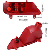 Car Rear Fog Light, Replacement Car Accessories Compatible with Peugeot 3008 5008 2009-2016, Left In Australia - Darrahopens