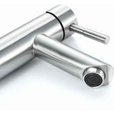 Bathroom Faucet Cold Water Only Sink Faucet Chrome Plated Surface Durable Copper Hand Wash Faucet Removable Aerator Cartridge Convenient to Clean or In Australia - Darrahopens