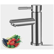 Bathroom Faucet Cold Water Only Sink Faucet Chrome Plated Surface Durable Copper Hand Wash Faucet Removable Aerator Cartridge Convenient to Clean or In Australia - Darrahopens