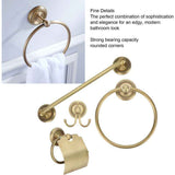 Retro Style Copper Towel Rack Storage Shelf Bathroom Shelf Home Decoration In Australia - Darrahopens