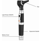 Mini Ear Otoscope, Magnification Diagnostic Inspection Ear Scope with LED Direct Illumination Ear Healthy Tool for Doctors Nurse Children In Australia - Darrahopens