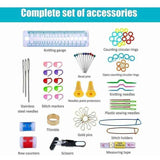Crochet Hooks Set Knitting Needles Kit for Adult Beginners Knitting Tool Accessories with Mini Case In Australia - Darrahopens
