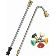 Angled Spray Lance, Underbody Wash Lance Compatible with Karcher K2 K3 K4 K5 K6 K7 Pressure Washer, Gutter Cleaning Kit In Australia - Darrahopens