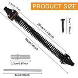 Spring Door Closer Adjustable Door Closer Outdoor Carbon Steel Spring Door Closer Screw Garden Door Closer for Household Gates Farm Fences, 14 Inch In Australia - Darrahopens