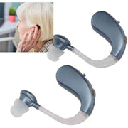 1 Pair Rechargeable Sound Aid Headphones Low Noise Hearing Aid Built-in Battery 450-3400HZ Blue In Australia - Darrahopens